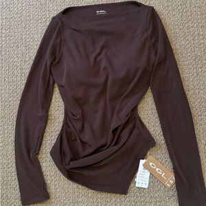 OGL Chocolate Long Sleeve Women's Top